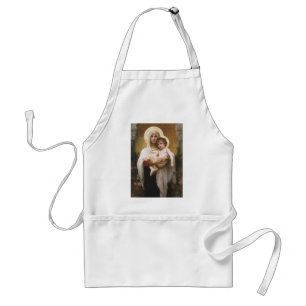 Tablier Madone des Roses de Bouguereau