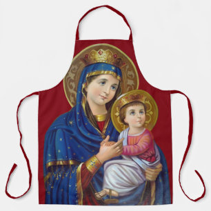 Tablier Madone et Enfant