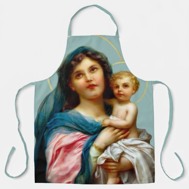 Tablier Madonna et l'enfant (Recto)