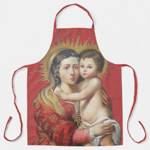 Tablier Madonna et l'enfant