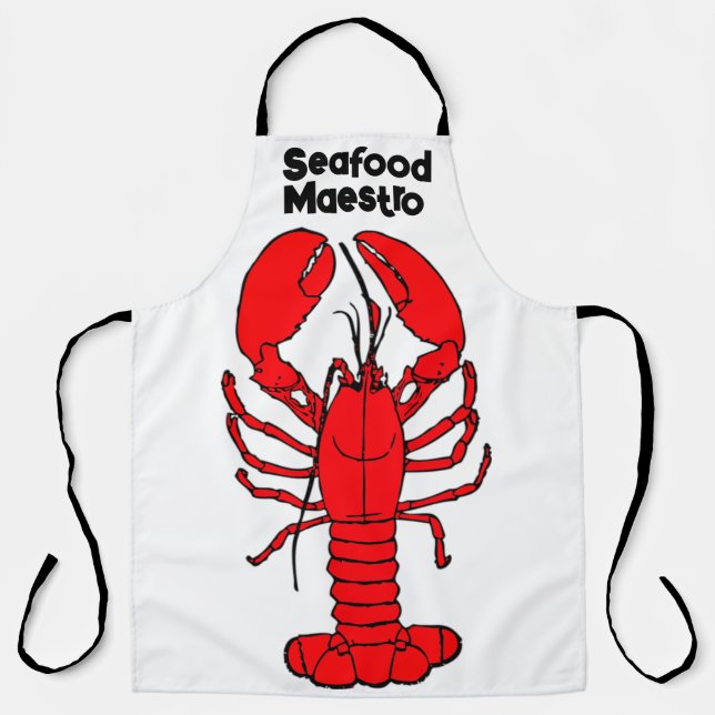 Tablier Maestro de fruits de mer Chef Apron (Recto)
