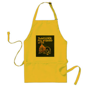 Tablier Magnifique magicien de Oz Cowardly Lion Apron