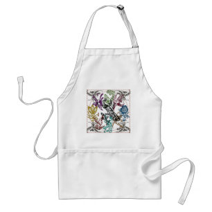 Tablier Mah Jongg One Bam Birds Apron