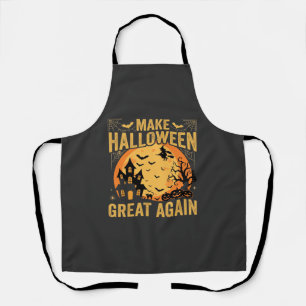 Tablier Maison Hantée Halloween Génial à Nouveau Citrouill