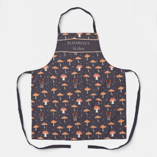Tablier Maison rustique champignon Core personnalisée