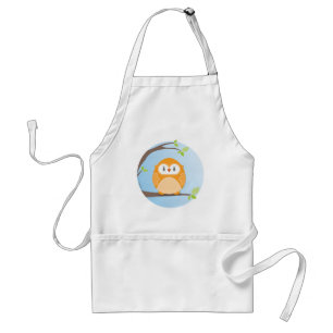 Tablier MAISON SWEET ACCUEIL : Chouette dans un arbre 4