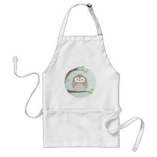 Tablier MAISON SWEET HOME :: Chouette dans un arbre 1