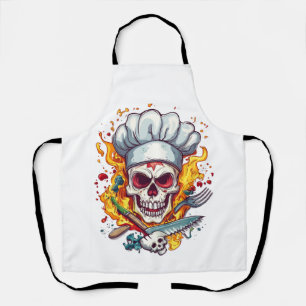 Tablier Maître de cuisine Skull Chef