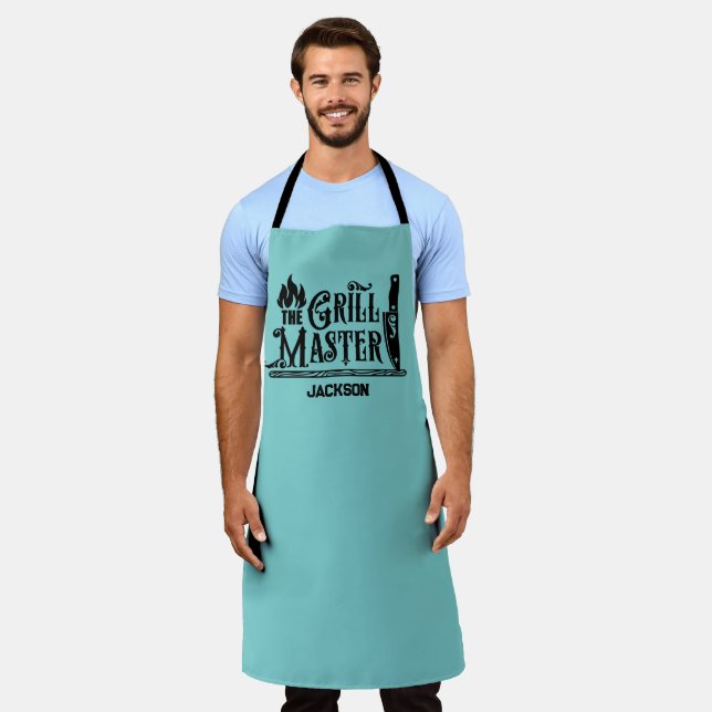 Tablier Maître du grill (Porté)