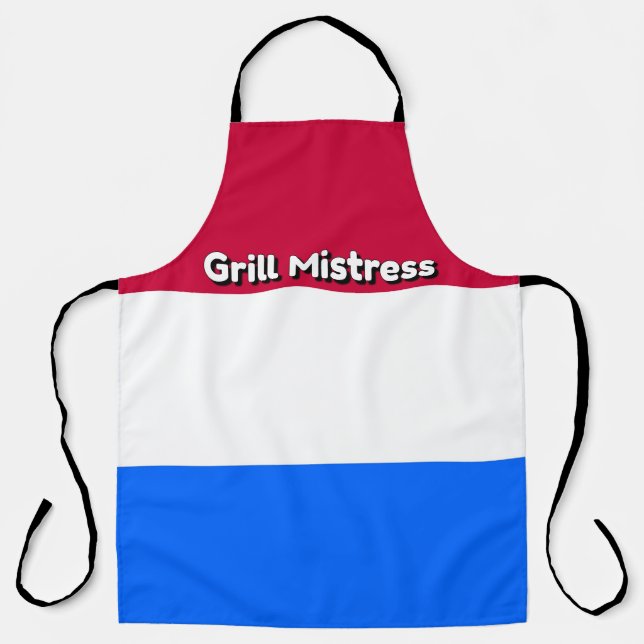 Tablier Maîtresse de grill (Recto)