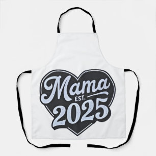 Tablier MAMA est 2025 Pregnancy Mères Day Maman to be