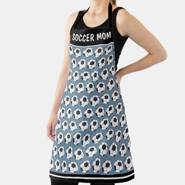 Tablier Maman de football personnalisée (Insitu)