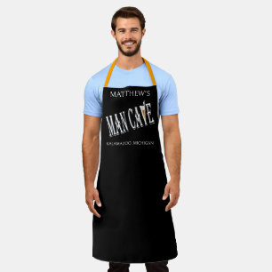 Tablier Man Cave Mancaves Man Caves Apron