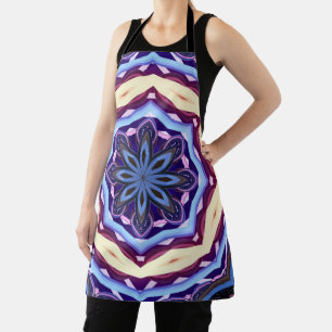 Tablier Mandala Rosette Floral Trippy Retro Hippie Boho
