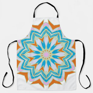 Tablier mandala vintage, mandala floral. Mandala oriental.