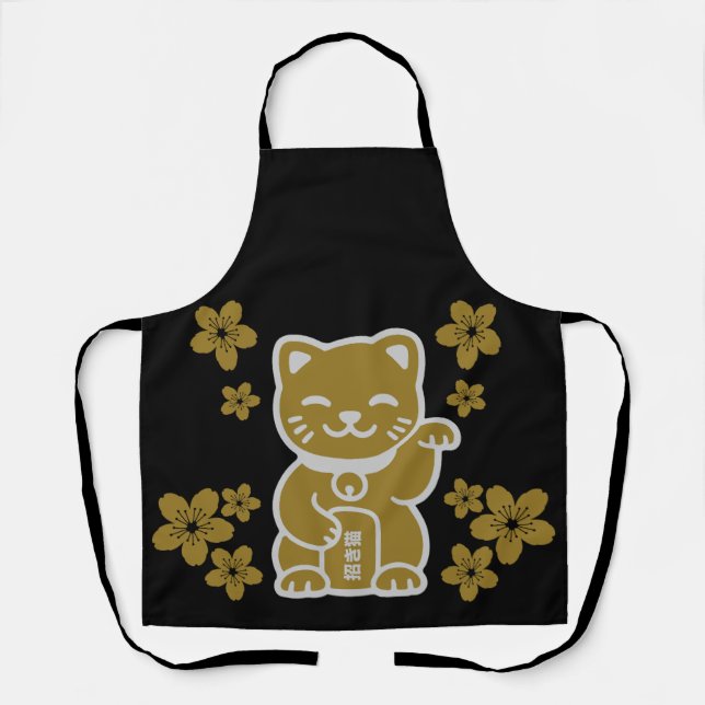 Tablier Maneki-neko (Recto)