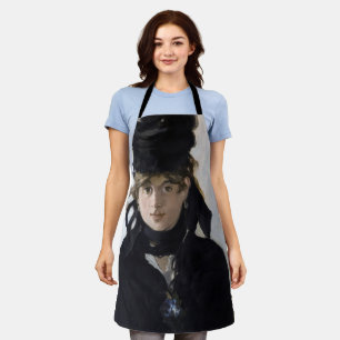 Tablier Manet - Berthe Morisot with a bouquet of violets