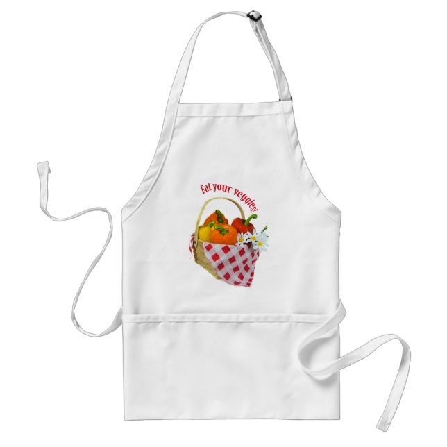 Tablier Mange Tes Légumes ! (Devant)