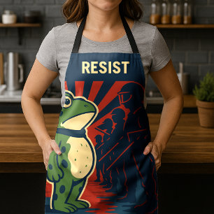 Tablier Manifestation Grenouille de Portland
