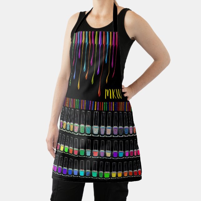 Tablier Manucure Nail Technicien Apron (Insitu)