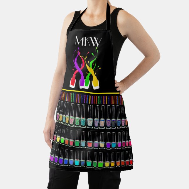 Tablier Manucure Nail Technicien Apron (Insitu)
