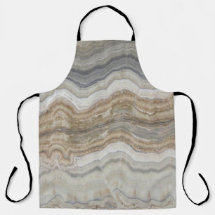 Tablier marbre gris brun scandinave minimaliste