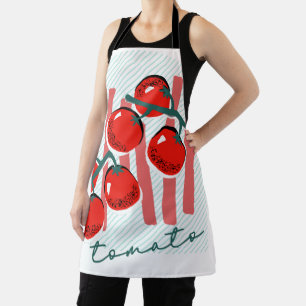Tablier Marché de producteurs de tomates Italie