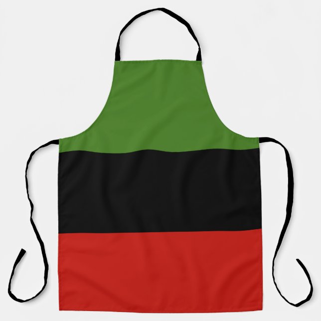 Tablier Marcus Garvey Pan African Apron (Recto)