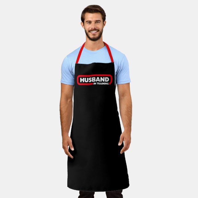 Tablier Mari en formation - Apron drôle pour Hubby (Porté)