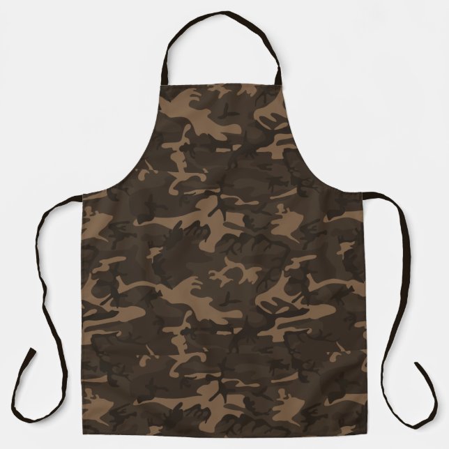 Tablier Marron Camouflage (Recto)