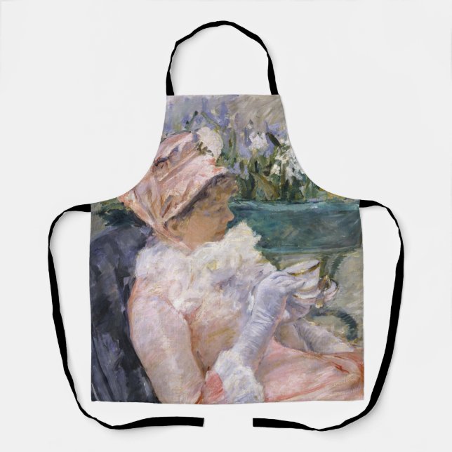 Tablier Mary Cassatt - La Coupe du Thé (Recto)