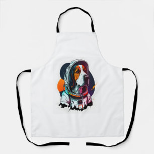 Tablier Mascotte de chien Astronout