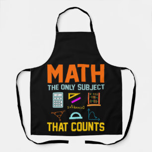 Tablier Math Subject Teacher