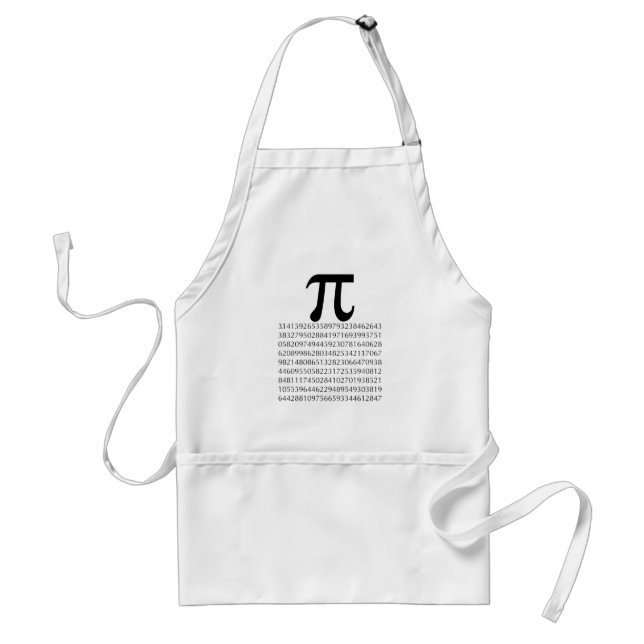 Tablier maths de pi (Devant)