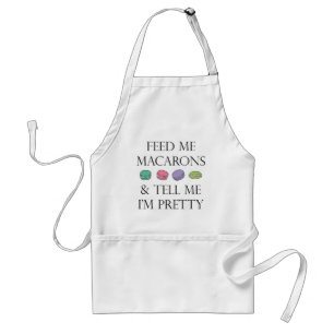 Tablier Me nourrir de macarons