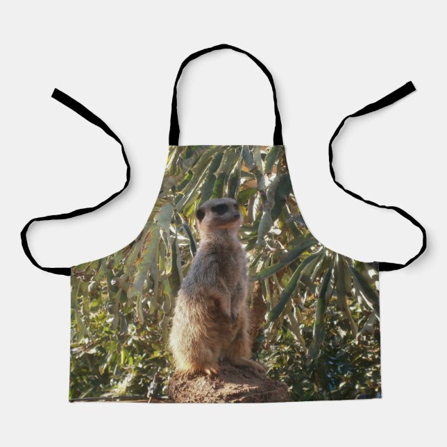 Tablier Meerkat Je Te Vois, (Recto)