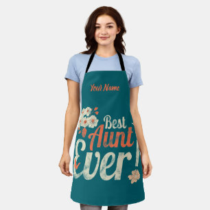 Tablier Meilleur Aunt Ever Vintage Auntie Birthday Godmoth