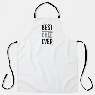 Tablier Meilleur chef jamais  Minimaliste moderne