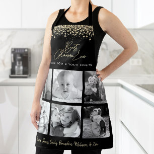 Tablier Meilleur Glamma Ever Cuisine Chef Gold 6 Photo Col