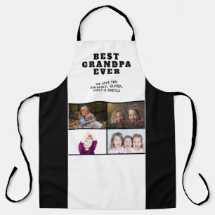 Tablier Meilleur grand-père toujours petits-enfants 4 Phot