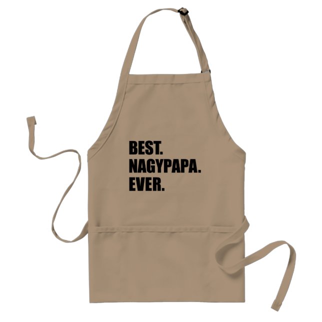Tablier Meilleur Nagypapa Jamais Grand-Père Hongrois (Devant)
