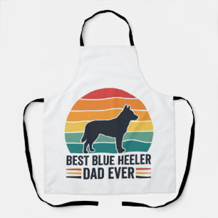 Tablier Meilleur Papa Blue Heeler Ever Conception De Papa