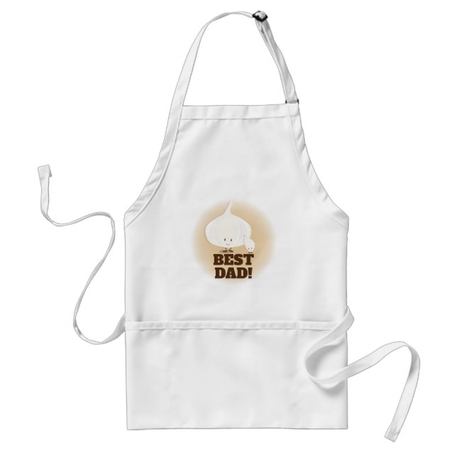 Tablier Meilleur Papa Garlic| Apron (Devant)