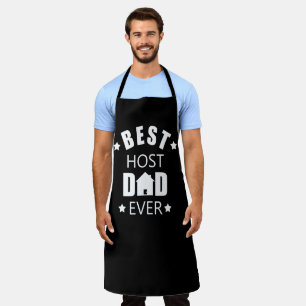 Tablier Meilleur papa hôte jamais heureux fête des pères i