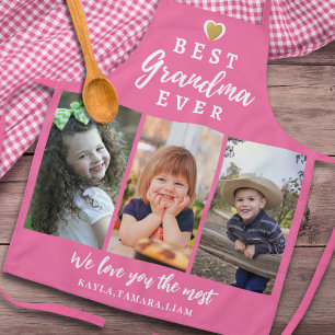Tablier Meilleure Grand-mère Jamais Petits-enfants 3 Colla