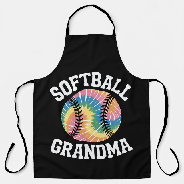 Tablier Mémé de softball (Recto)