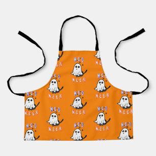 Tablier Meoween Ghost Kitten 31 Chat USA Octobre Halloween