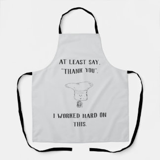 Tablier Merci Cook