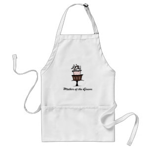Tablier Mère du gâteau de marié