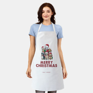 Tablier Merry Christmas